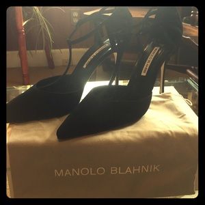 Black Manolo Blahnik Heels